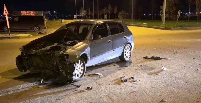 Erzurum’da trafik kazası: 2 yaralı