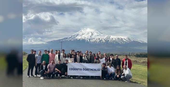 Geleceğin coğrafya öğretmenlerinden Kuzeydoğu Anadolu’da saha araştırması