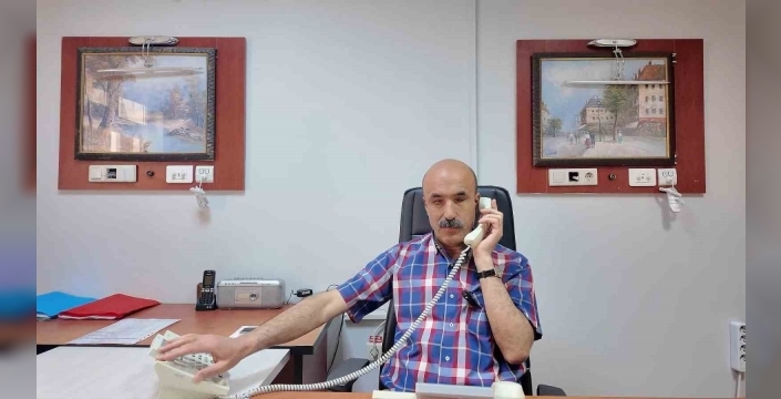 Görme engelli santral memuru hafızasıyla hayran bırakıyor: Bin 500 numarayı ezbere biliyor