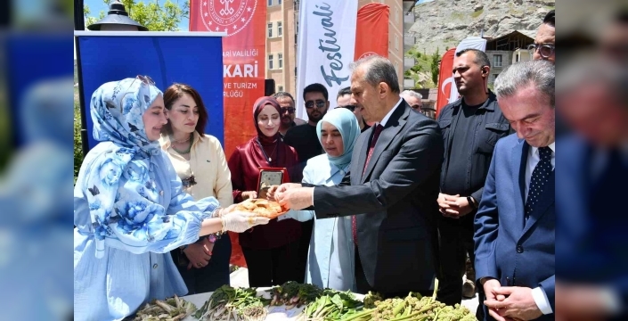 Hakkari’de yöresel lezzetler tanıtıldı