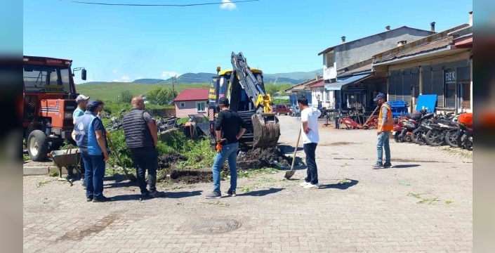 İlçede doğalgaz altyapı çalışmaları devam ediyor