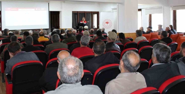 Kırsal kalkınma ve bireysel sulama destekleri Tercan’da anlatıldı