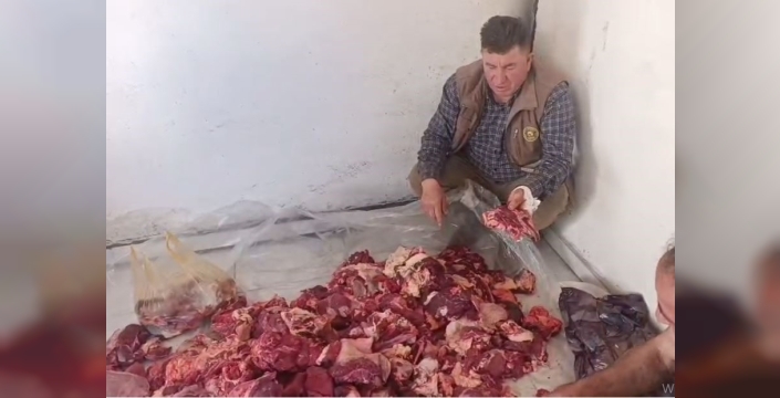 Köyde asırlık bayram geleneği
