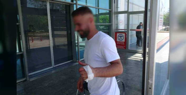 Malatya’da acemi kasaplar hastanelere koştu