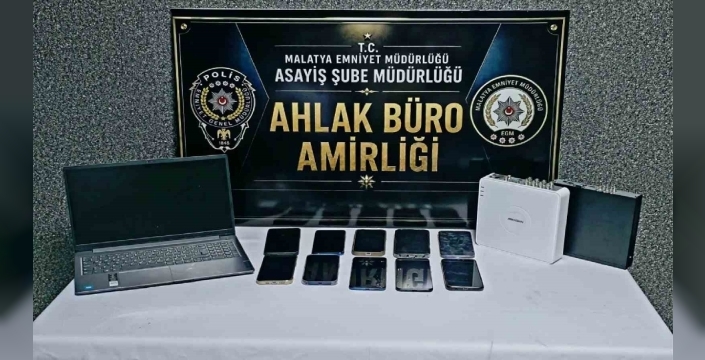Malatya’da fuhuş operasyonu: 4 gözaltı