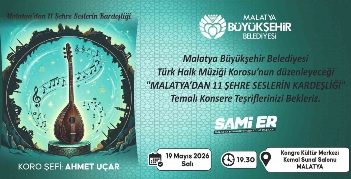 Malatya’dan 11 şehre türkü köprüsü