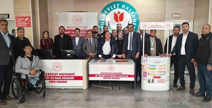Muş Devlet Hastanesi’nde 'Vefa Masası' kuruldu