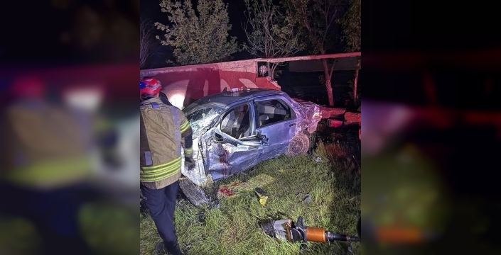 Muş’ta aynı otomobilde bulunan 4 kız kardeş kaza geçirdi: 1 ölü