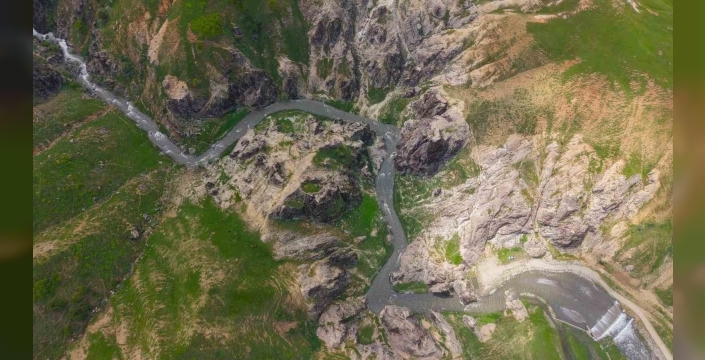 Muş’un saklı cenneti Kızılağaç Kanyonu doğaseverleri bekliyor