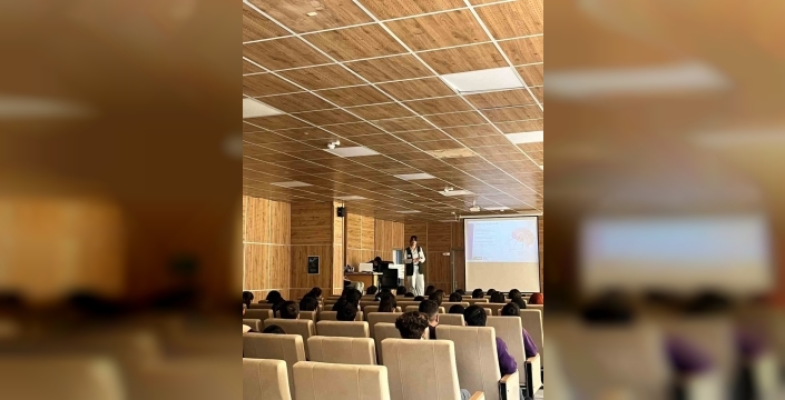 Sarıkamış Fen Lisesi’nde Yeşilay farkındalık eğitimi düzenlendi