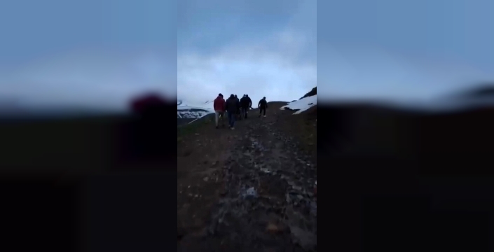 Tunceli’de dağlık alanda mahsur kalan vatandaş 11 saatlik çalışmayla kurtarıldı