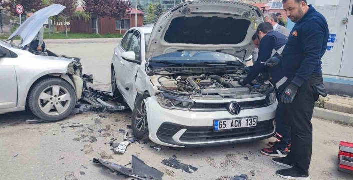 Van’da trafik kazası: 1 yaralı
