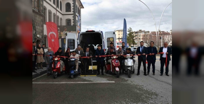Yakutiye Belediyesi’nden engelli vatandaşlara ulaşım desteği