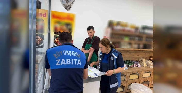 Zabıta ekipleri bayram öncesi denetimlerini sıklaştırdı